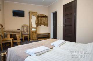 Отель Vershyna Драгобрат Двухместный номер с 1 кроватью или 2 отдельными кроватями, вид на горы-4